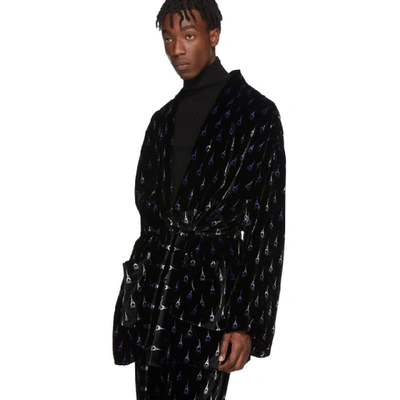 パネル BALENCIAGA Eiffel Tower ローブ ジャケット | www