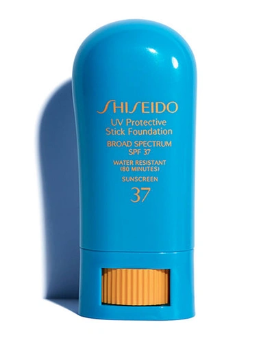 Shop Shiseido Uv Protective Stick Foundation Spf 37 In Fair Ivory