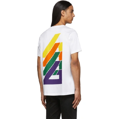 Shop Givenchy White 'rare' Printed T-shirt