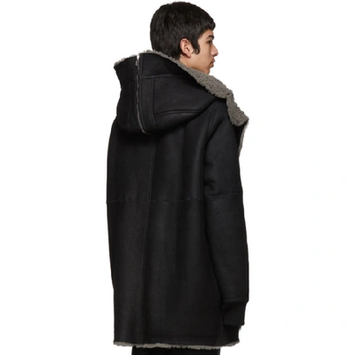 Shop Rick Owens Black Brother Parka In 093421 Blac