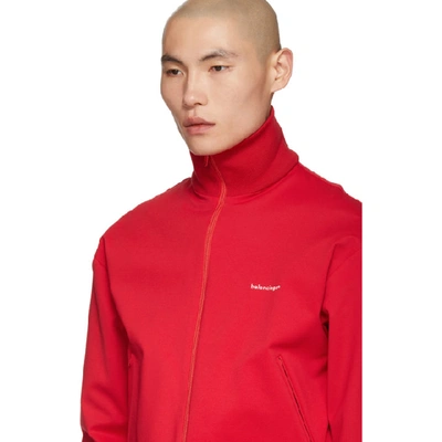 Balenciaga tracksuit red hotsell