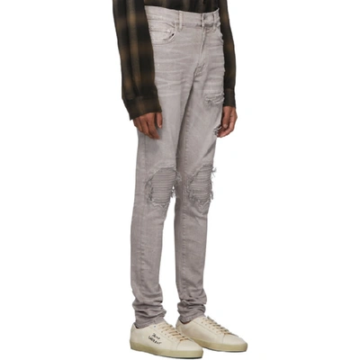 Shop Amiri Grey Mx1 Jeans In Cgr-coolgry