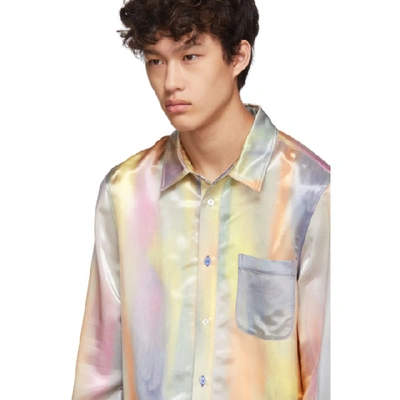 Shop Sies Marjan Multicolor Satin Sander Shirt In Multp