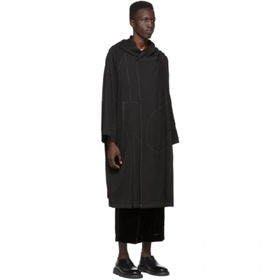 Shop Sasquatchfabrix . Black Yamabushi Robe In 01 Black