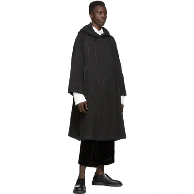 Shop Sasquatchfabrix . Black Yamabushi Robe In 01 Black