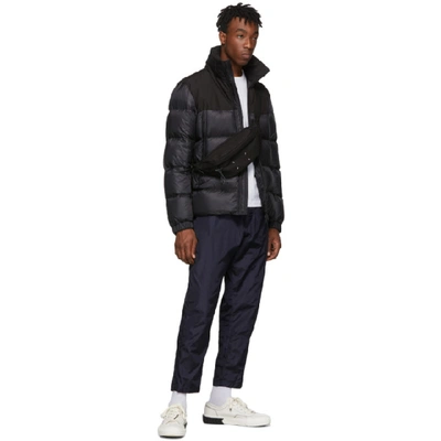 Shop Moncler Black Down Faiveley Jacket In 999 Black