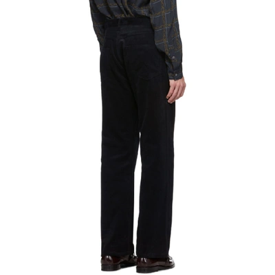 Shop Hope Navy Rush Trousers In Dkblue