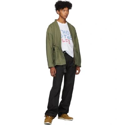 Green Sanjuro Benny Jacket In Olive