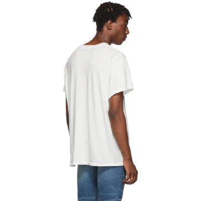 Shop Amiri White Pitbull T-shirt