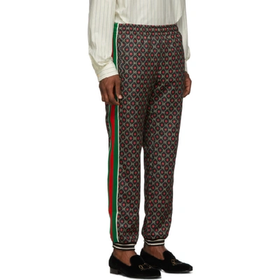 Shop Gucci Black Gg Star Print Lounge Pants