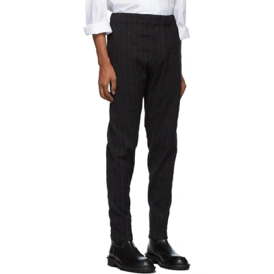 Shop Ann Demeulemeester Black Algernon Trousers In Algernon Bl