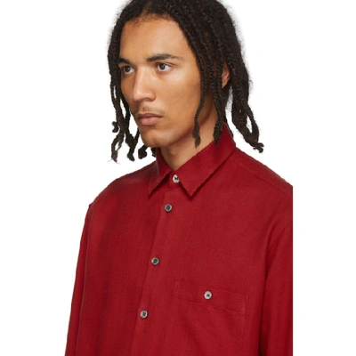 Shop Etudes Studio Red Portrait Shirt
