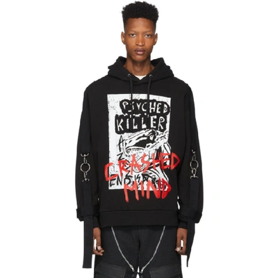 Shop Faith Connexion Black Ntmb Edition Psyched Hoodie In 001 Black
