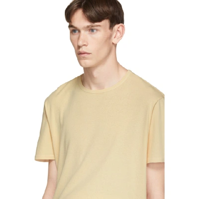 Shop Our Legacy Yellow Rib T-shirt In Pl Ylw