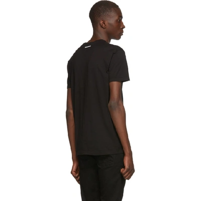 Shop Dsquared2 Black Cool Fit T-shirt In 964x Blkwht