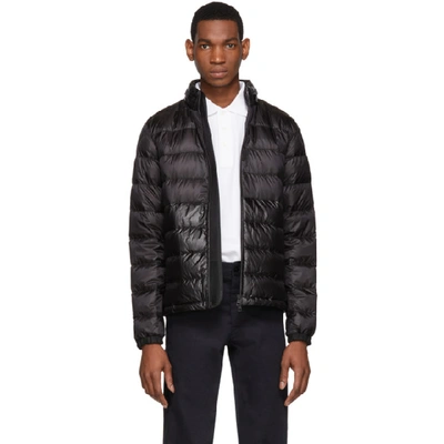 Shop Moncler Black Down Aimar Jacket In 999.black