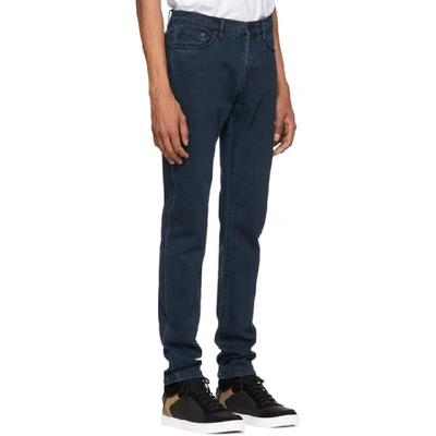 Shop Burberry Indigo Slim Fit Jeans