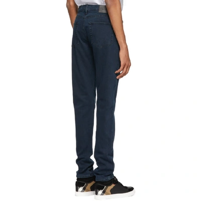 Shop Burberry Indigo Slim Fit Jeans