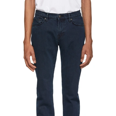 Shop Burberry Indigo Slim Fit Jeans