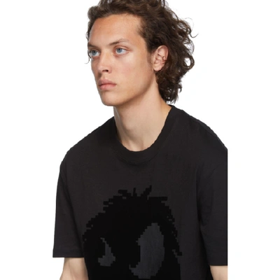 Shop Mcq By Alexander Mcqueen Mcq Alexander Mcqueen Black Chester T-shirt In 1000 Drkblk