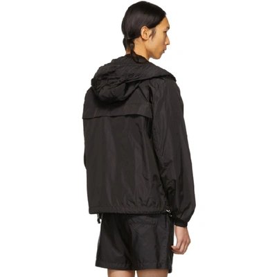 Shop Moncler Black Massereau Jacket