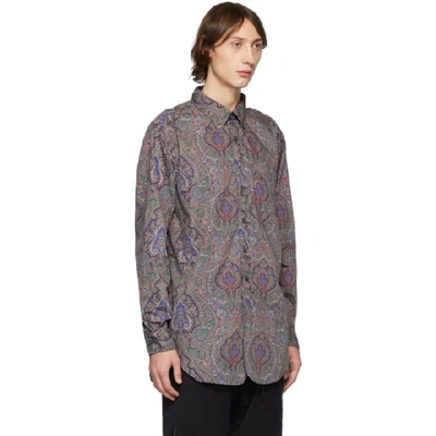 Shop Engineered Garments Multicolor Century Paisley Shirt In Tb002grypsl