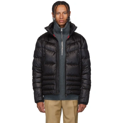 MONCLER GRENOBLE 黑色 CANMORE 羽绒夹克