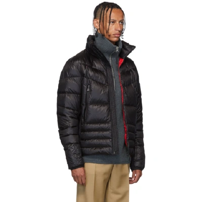 MONCLER GRENOBLE 黑色 CANMORE 羽绒夹克