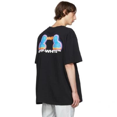 Shop Off-white Black And Multicolor Thermo T-shirt In 1088 Blkmul