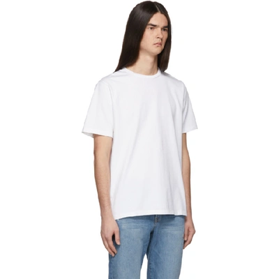 Shop Frame White Heavyweight Classic Fit T-shirt