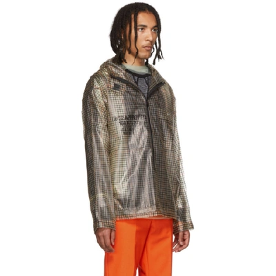 Sankuanz Check Pattern Jacket In Beige Check