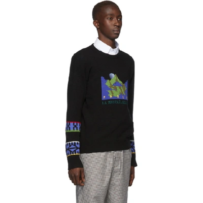 Shop Kenzo Black La Montana  Sweater