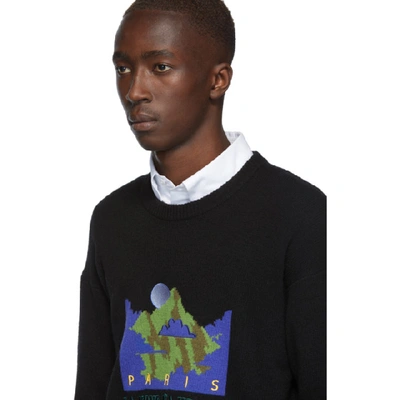 Shop Kenzo Black La Montana  Sweater