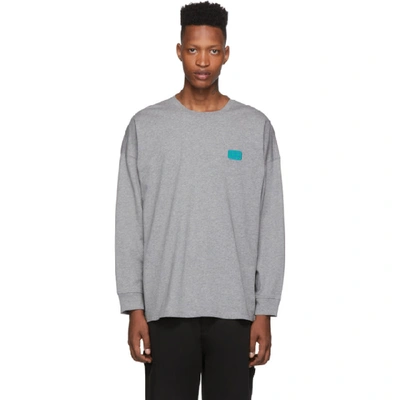 Shop Opening Ceremony Grey Unisex Oc Long Sleeve T-shirt In 0300 Hgrey