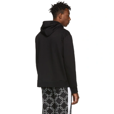 Shop Valentino Black V Hoodie