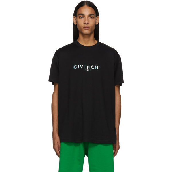 givenchy paris black t shirt