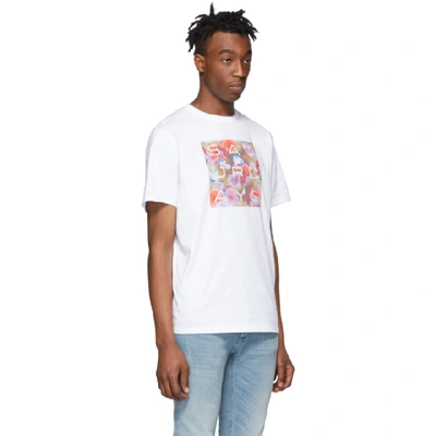 Shop Saturdays Surf Nyc Saturdays Nyc White Lotus Grid T-shirt