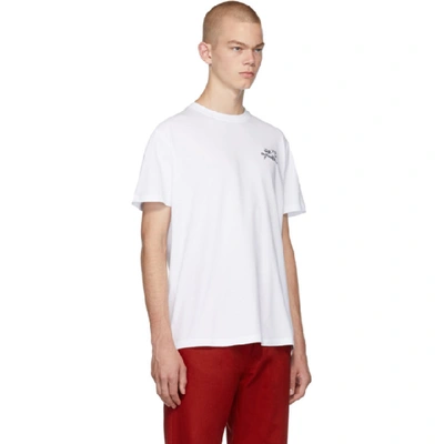 Shop Raf Simons White Illusion Slim-fit T-shirt In 00010 White