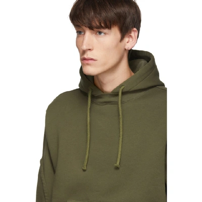 Shop Jacquemus Khaki Le Sweat Meunier Hoodie In 19659550 Kh