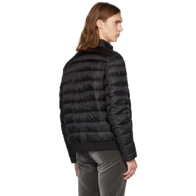 Shop Belstaff Black Down Circuit Jacket In 90000 Black