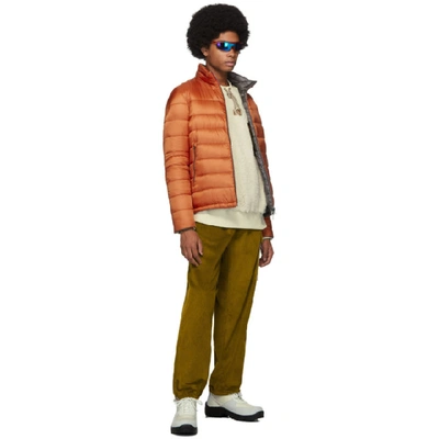 Shop Herno Reversible Orange Ultralight Down Jacket In 5401 Zucca