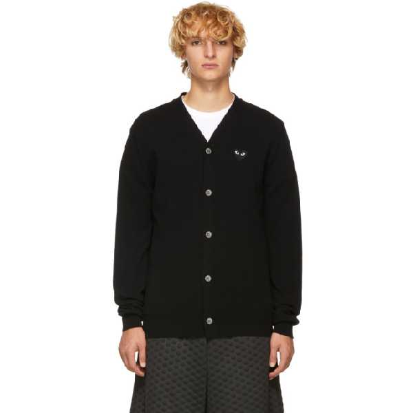comme des garcons play cardigan mens