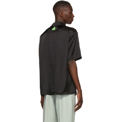 Shop Off-white Black Waterfall Holiday Shirt