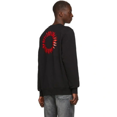 Shop Diesel Black S-gir-a3 Sweatshirt In 900 Black