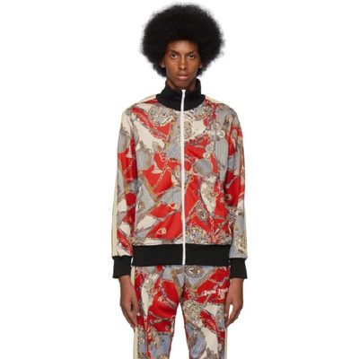 Shop Palm Angels Multicolor Hot Bridle Track Jacket In 8888 Multi