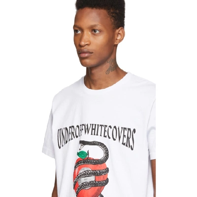 Shop Off-white White Undercover Edition Apple T-shirt In 0188 Whtmul