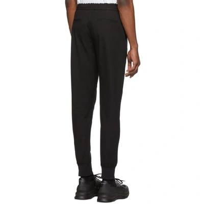 Shop Ps By Paul Smith Black Drawcord Trousers In 79 Black