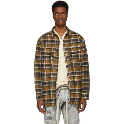 Fear Of God Sixth Collection Checked Padded Cotton-flannel Jacket