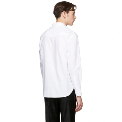 Shop Officine Generale White Oxford Antime Shirt