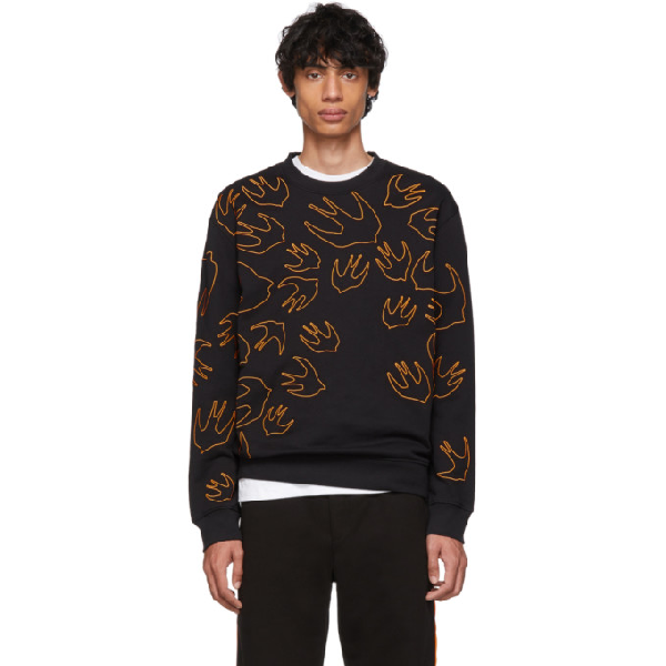 alexander mcqueen swallow sweater